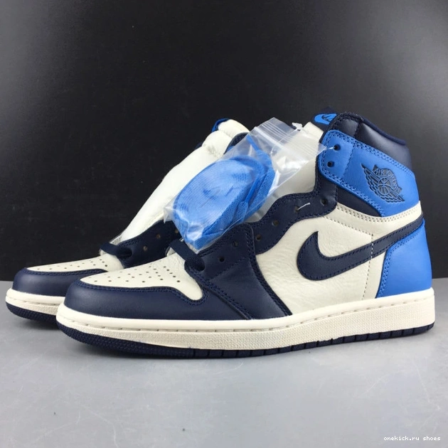 Cheap OG 1 Obsidian High 555088-140 Retro Jordan Air 0717